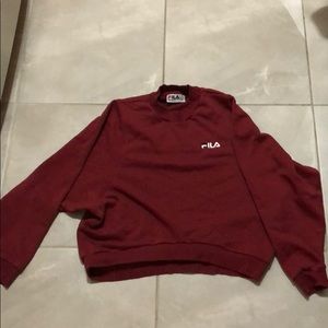 Fila Burgundy Sweater